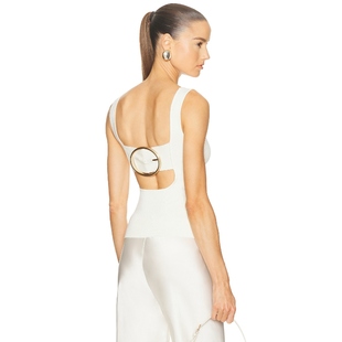 Gaia 性感REVOLVE小众新款 LEVI 象牙白 上装 Cult