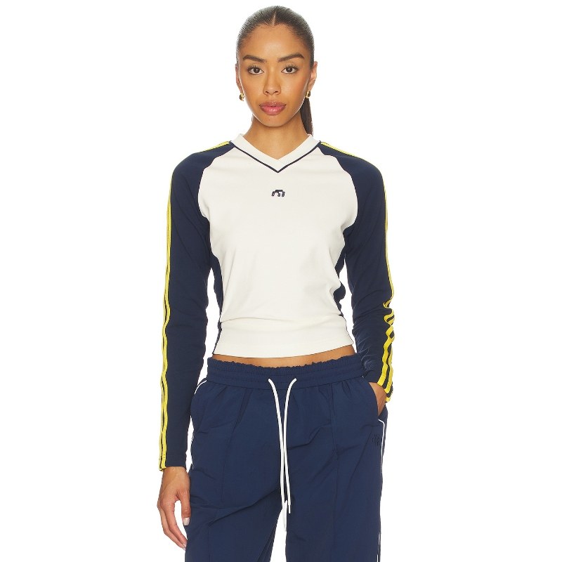 adidas Originals x Miaou Base Layer 蓝色，白色 y2k辣妹风REVO