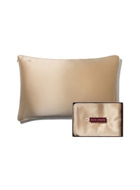 SILKE London Queen Pure Silk Pillowcase 奶油色REVOLVE小众新