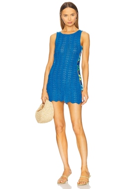 Capittana PULA 连衣裙 蓝色 y2k辣妹风REVOLVE小众新款