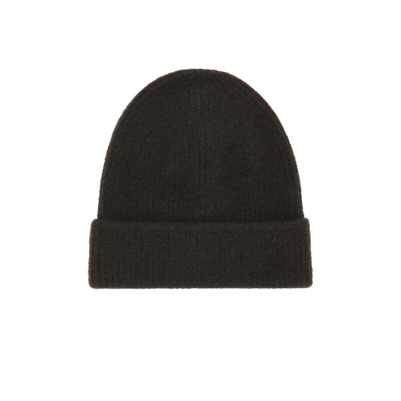 Theory BABY YAK 针织帽 棕色 秋冬新品REVOLVE