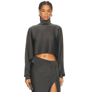 深绿色REVOLVE小众新款 Lapointe 上装