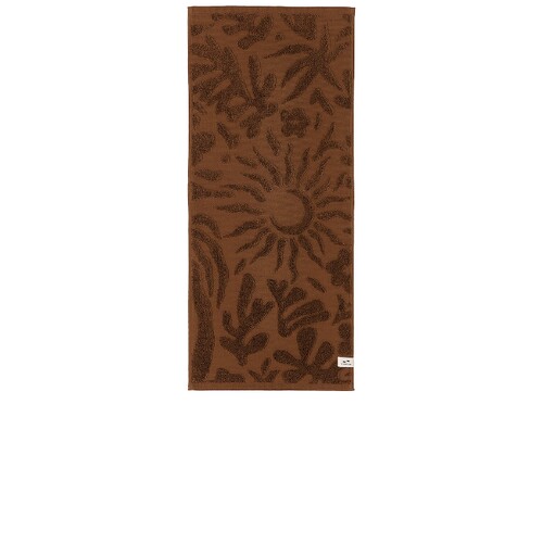 Slowtide SUNNY SCULPTED HAND TOWEL SUNNY 雕花手巾  棕色 秋R