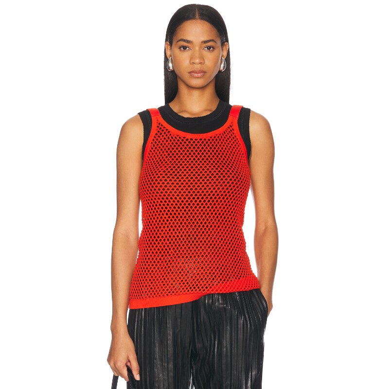 Helmut Lang 上装 橙色REVOLVE小众