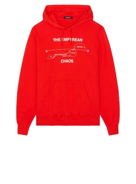 Undercover THE EMPYREAN CHAOS 套衫连帽衫 红色REVOLVE小众新款