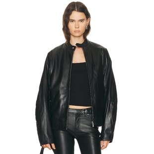 Denim 黑色REVOLVE小众新款 DOMENICO 夹克 BOMBER