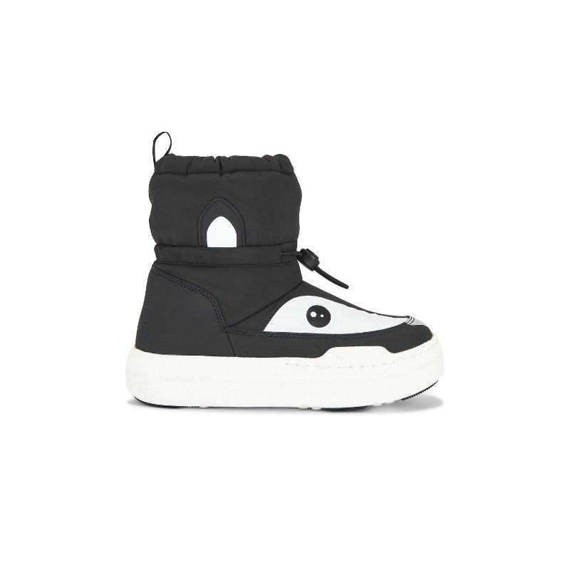 MOON BOOT JR PARK TUBE MID WP 靴子 黑色、白色 女款REVOLVE小