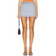 Mumu WYATT 裙 Show 短裤 Your 美式 蓝色 休闲风 REVOLVE小众新