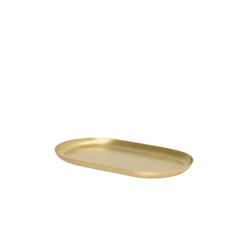 Ferm Living Basho Oval Tray  金属金色 秋冬新品REVOLVE