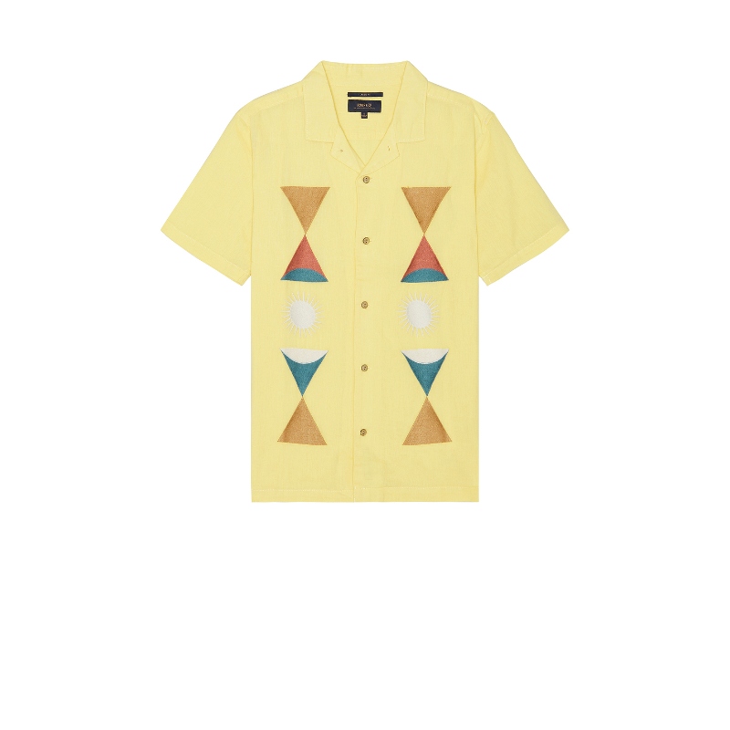 ROARK GONZO 衬衫 棕黄色REVOLVE小众新款