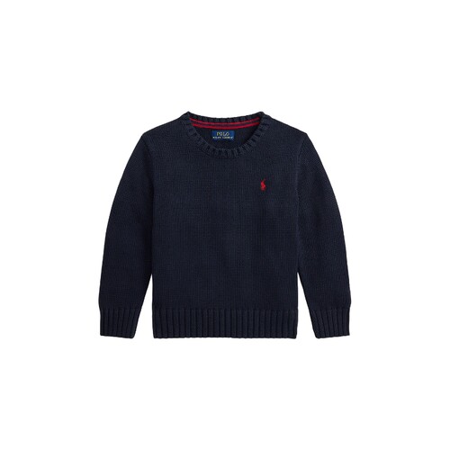 童装  Polo Ralph Lauren CREWNECK 毛衣  藏青色 秋冬新品REVOLV