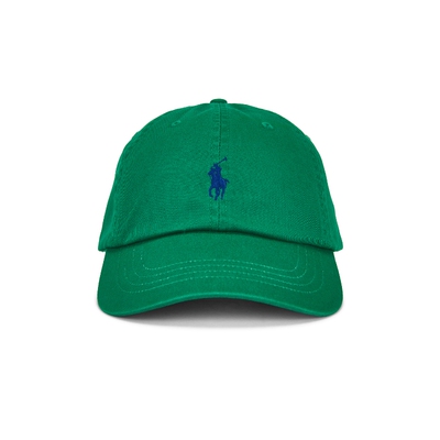 Polo Ralph Lauren夏季新品绿色帽子刺绣弯檐休闲REVOLVE