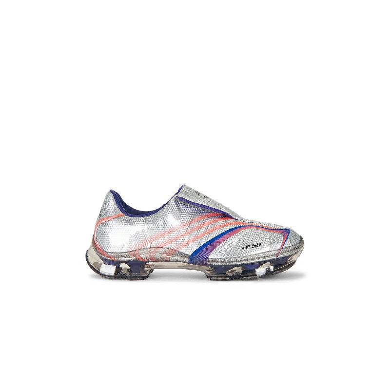adidas Originals银色运动鞋厚底休闲球鞋早秋新品REVOLVE