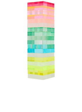 Sunnylife OMBRE LUCITE JUMBLING TOWER SHERBERT 游戏revolve时