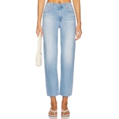 春季 风浅蓝色九分牛仔裤 新品 Jeans美式 REVOLVE