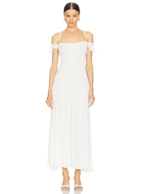 Georgia Hardinge HARLOW 裙子象牙白REVOLVE小众新款