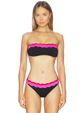 BEACH RIOT Sybil Bandeau Bikini Top revolve小众新款