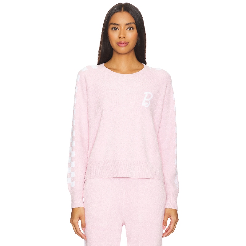 [冬季新品]Barefoot Dreams圆领针织毛衣休闲风家居服上衣REVOLVE