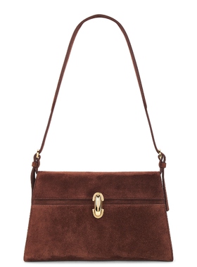 Savette SYMMETRY 包袋 巧克力色 REVOLVE小众新款