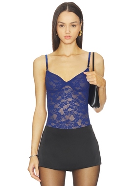 fleur du mal LE STRETCH 紧身服 蓝色REVOLVE小众新款