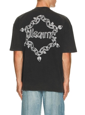 ALLSAINTS DRIP T恤 黑色REVOLVE小众新款
