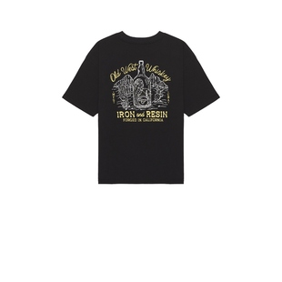 OLD Resin WISKEY T恤 Iron 黑色REVOLVE小众新款