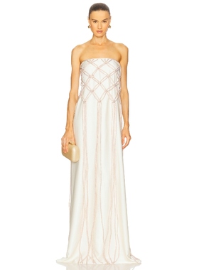 Mayle Vasquez REDES 裙子 象牙白REVOLVE小众新款