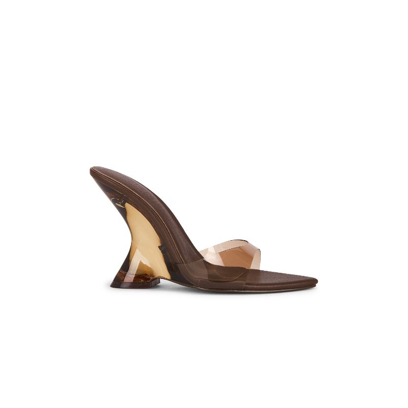 FEMME LA AZUCAR WEDGE 凉鞋 棕色 女款REVOLVE小众新款
