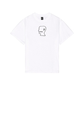 [冬季内搭]Brain Dead LOGOHEAD T恤 白色REVOLVE小众新款