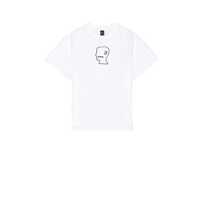 [春季新品]Brain Dead LOGOHEAD T恤 白色REVOLVE小众新款