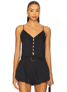 [冬季内搭]Free People PIECES OF YOU 紧身内衣 黑色基础易