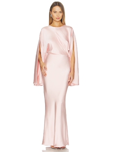 OBIE WITH LONG Norma 长裙 REVERSE SLEEVE revolve小众 Kamali