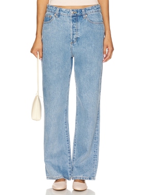 [冬季新品]ROLLA’S SUPER LOOSE 直筒裤浅色牛仔裤丹宁REVOLVE