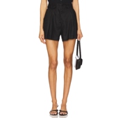 ASTR the Ollie Label 新品 黑色 Shorts 冬季 美式 休闲风REVOLVE