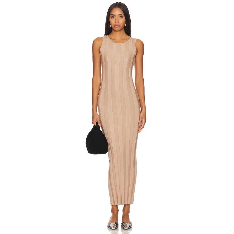 4th ＆ Reckless SAMMIE 裙子棕黄色REVOLVE小众新款