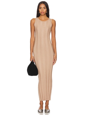 4th ＆ Reckless SAMMIE 裙子棕黄色REVOLVE小众新款