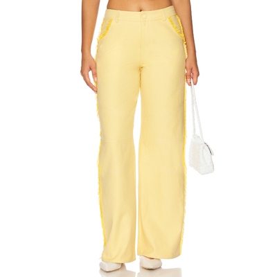 [春季新品]Rangel SUNNY 长裤 黄色 美式休闲风REVOLVE