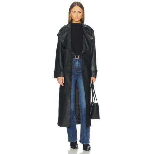 Bardot REILIA 外套 黑色REVOLVE小众新款
