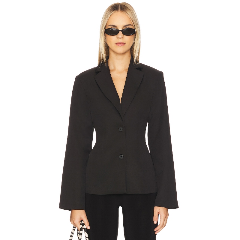 [冬季新品]ALL THE WAYS修身西装外套极简剪裁通勤上衣REVOLVE