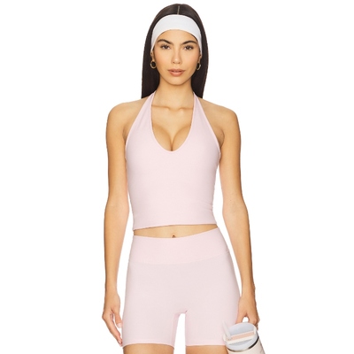 [冬季内搭]437 HALTER 背心上装粉色辣妹风REVOLVE小众新款