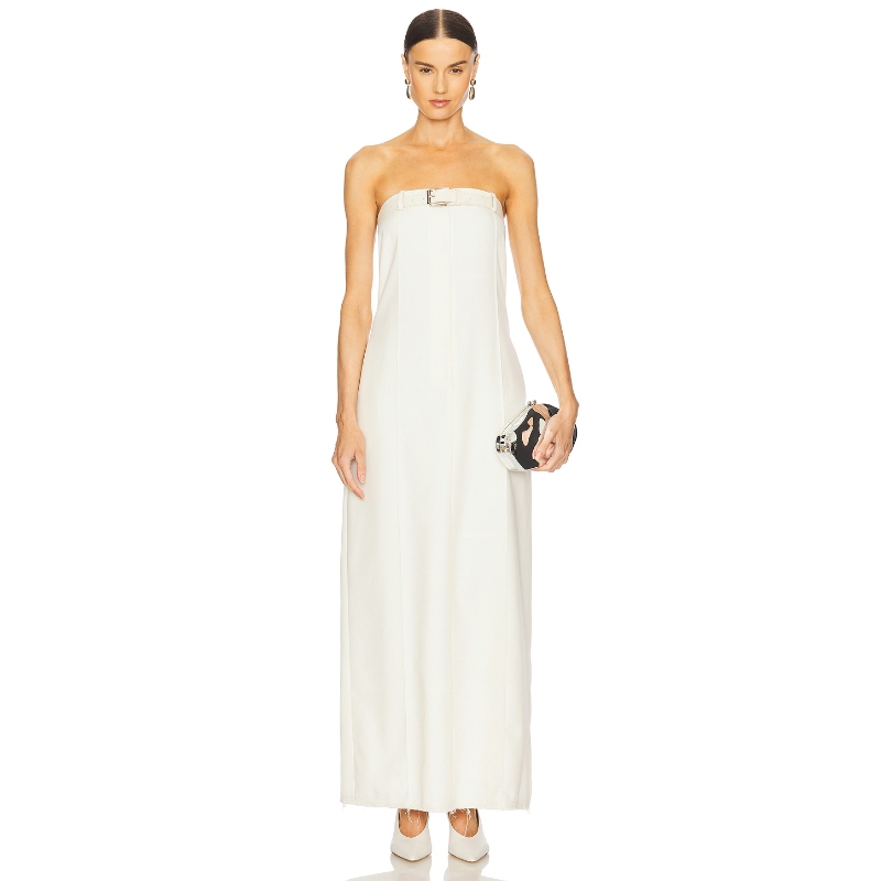 Courtney Zheng Eamon Trouser Dress 象牙白REVOLVE