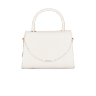 [春季新品]olga berg SASHA 简约风白色手提包REVOLVE