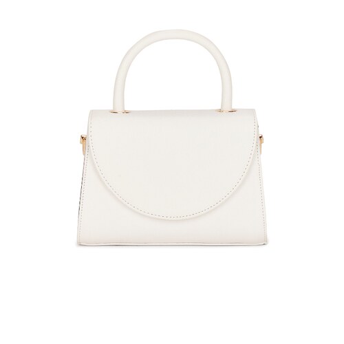 [秋冬新品]olga berg SASHA 简约风白色手提包REVOLVE