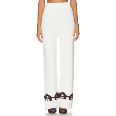 4th & Reckless Janine Trouser 白色、 美式休闲revolve小众新款