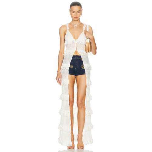 [春季新品]SIEDRES 上装 白色 REVOLVE小众新款