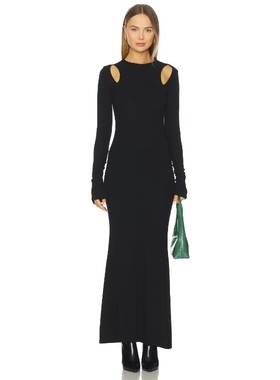 [冬季新品]SNDYS AUTUMN 裙子 黑色REVOLVE小众