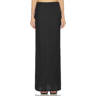 Gaia 性感REVOLVE小众新款 CHANTEL 黑色 半身裙 Cult