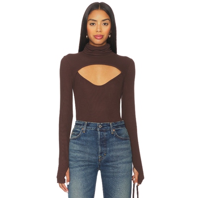 [春季新品]Michael Lauren CADE 上装长袖上衣 棕色REVOLVE新款