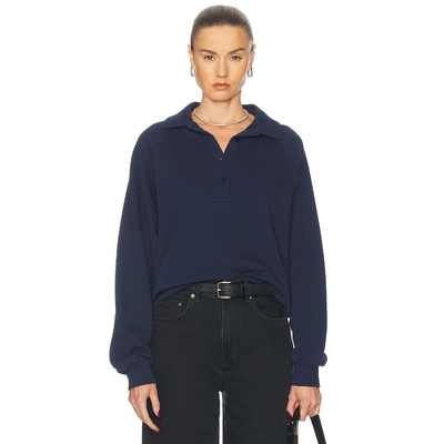 THE UPSIDE ELE 上装 藏青色REVOLVE小众新款