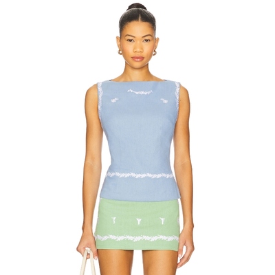 [冬季内搭]YLLW THE LABEL MARIE TANK 上装辣妹风REVOLVE